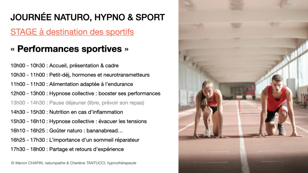 Performances sportives Hypnose Naturopathie Toulouse